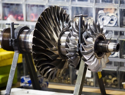 Výroba turbovrtulového motoru v 6 krocích