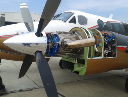 This New Tech Makes A Prop Plane Feel Like You’re Piloting A Private Jet